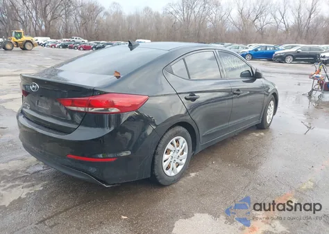 2017 Hyundai Elantra Se из США, поврежденный, VIN 5NPD74LF9HH074052